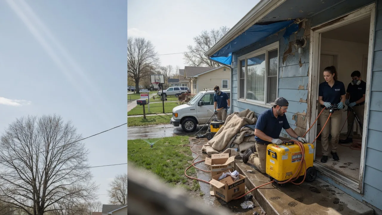Basement Flood Cleanup in Mishicot, WI near me